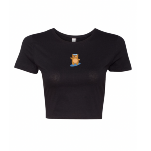 Surfer Bear – Crop Top